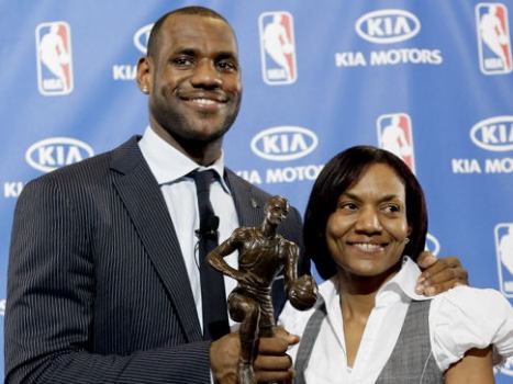 lebron james mom pictures. EXCLUSIVE: LEBRON JAMES MOM